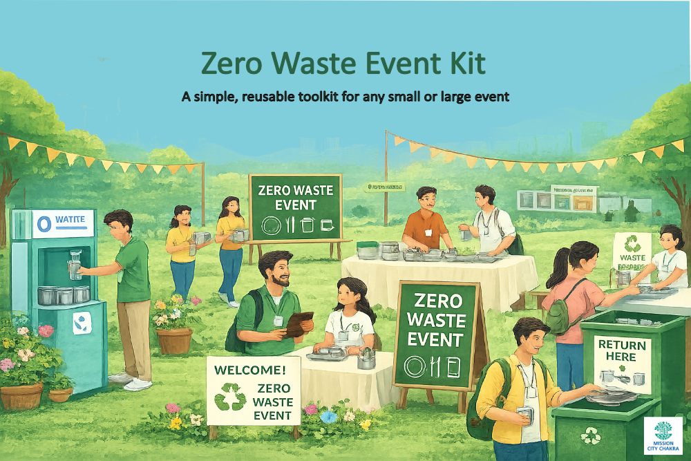 Zero-Waste Event Kit - A Zero-Waste Pune City